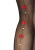 Leg Avenue - Fishnet thigh highs with bow - Сетчатые чулки, O/S (чёрный)