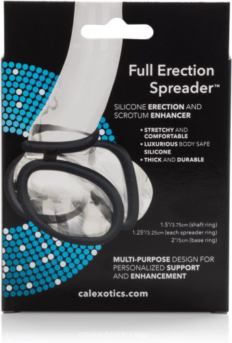 Calexotics Silicone Full Erection Spreader Cock Ring - Ерекційне кільце - купити в Україні | Секс шоп SEX-SHOP.ua