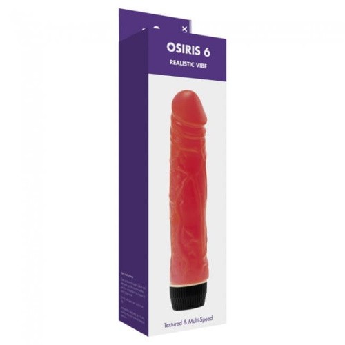 Kinx Osiris 6 Realistic - Мультискоростной вибратор, 16х4 см