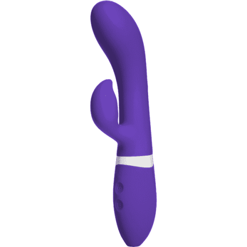 Doc Johnson iVibe Select iRock - мощный вибратор-кролик, 10.2х3.2 см (фиолетовый)