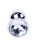 Boss Jewellery Silver Plug Clear - Анальная пробка с кристаллом, 7х2.7 см (прозрачный) - sex-shop.ua