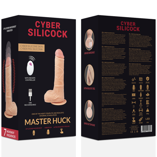 Вібратор Cyber Silicock Master Ben, 20,9 см - купити в Україні | Секс шоп SEX-SHOP.ua
