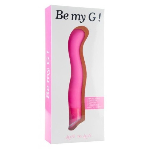 Love To Love Be My G Pink - вибратор, 17х4.6 см