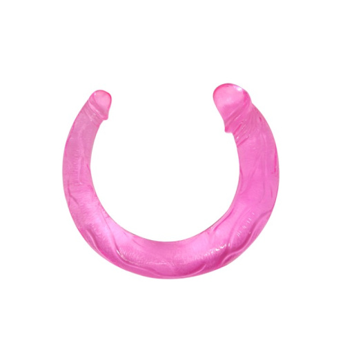 Baile Double Done DoubleDong Pink - Двухсторонний фаллоимитатор, 42 см (розовый)