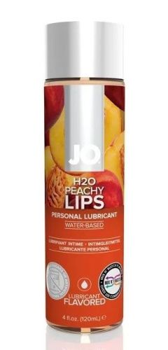 System JO - Peachy Lips - смазка с ароматом персика, 120 мл