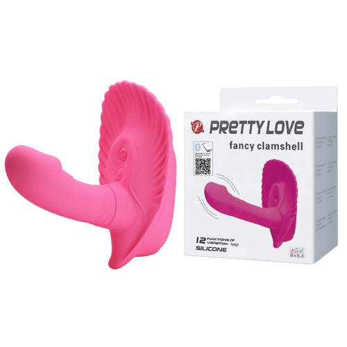 Вибратор со смарт управлением Pretty Love Fancy Clamshell