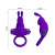 Pretty Love Vibro Penis Ring Rabbit I Purple - Виброкольцо, 11,3 см (фиолетовый)