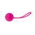 Joy Division Joyballs Trend single - одиночна вагінальна кулька, (яскраво-рожева)