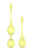 Dream Toys The Candy Shop Lemon Squeeze - Вагінальні кульки, 17,8 см (жовтий)