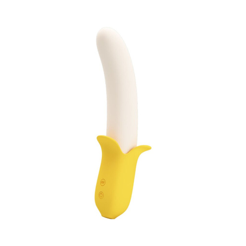 Pretty Love Banana Geek Vibrator - Вибратор, 19,5 см (желтый) - sex-shop.ua