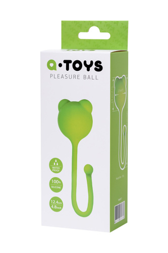 A-Toys By Toyfa - Вагинальные шарики, 12,4 см (зеленый) - sex-shop.ua