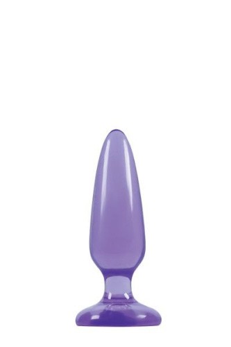 Ns Novelties Pleasure Plug Small - Анальна пробка, 10х3,5 см (пурпурний)