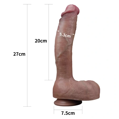 Фалоімітатор Dual-Layered Silicone Cock 10.5