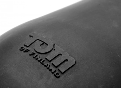 Tom of Finland Toms Inflatable Silicone Dildo - Фалоімітатор, 33,6х10 см (чорний)