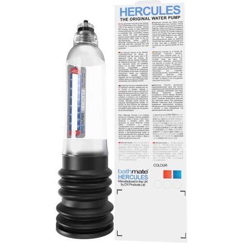 Bathmate Hercules - Гидронасос для увеличения члена, 29х5см  (прозрачный)