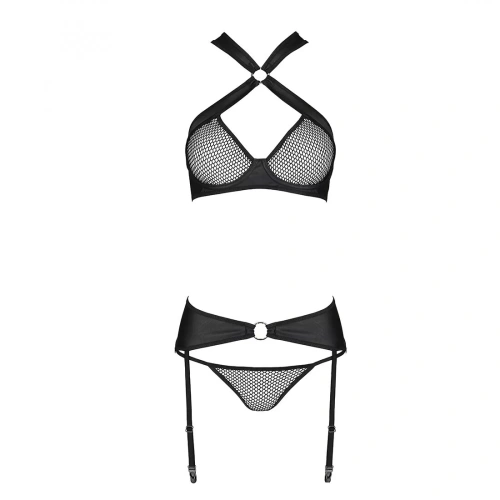 Passion - Amanda Set black - Сетчатый набор, S/M