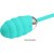 LyBaile Pretty Love Franklin Vibrating Egg Mint - Виброяйцо из силикона, 19.1х3.6 см (мятный)