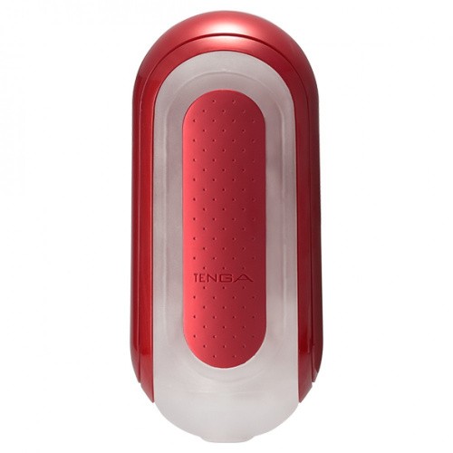Tenga Flip Zero Red + Flip Warming Set мастурбатор с подогревом, 18х7 см  (красный)