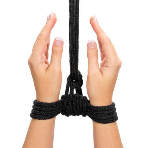 Fetish Bondage Rope Black - Веревка, 10 м (черный)