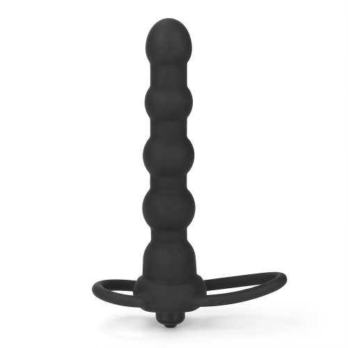 LoveToy Vibrating Rock Balled Double Prober - Насадка для подвійного проникнення, 16х3 см - купити в Україні | Секс шоп SEX-SHOP.ua
