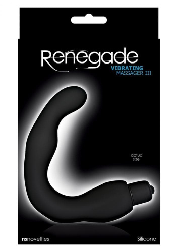 Вибромассажер простаты Renegade Vibr Massager III (черный) - sex-shop.ua