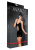 Avanza - Чорна лакована сукня зі шнурівкою, L
