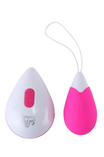 Dream Toys All Time Favorites 10 Functions Remote Egg - Віброяйце, 6,2х3,2 см (рожевий)