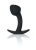 Анальная пробка Boys of Toys Silicone Black Curved Plug - размер S