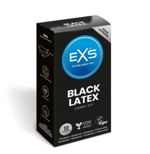 EXS Black Latex, 12 шт