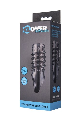 Toyfa XLover - Насадка для увеличения члена, 10.5х3.9 см