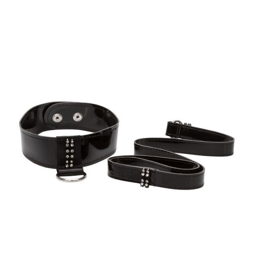 CalExotics Diamond Leash and Collar Set - ошейник с поводком