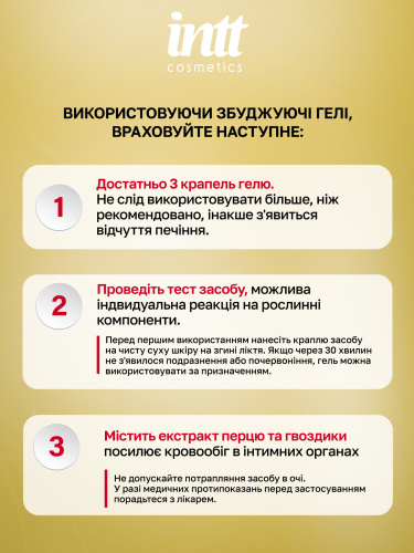 Гель для збільшення пеніса Intt Inflate XXL, 15 мл - купити в Україні | Секс шоп SEX-SHOP.ua