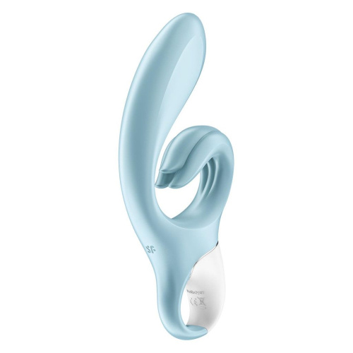 Satisfyer Love Me Blue - Вібратор-кролик (блакитний)