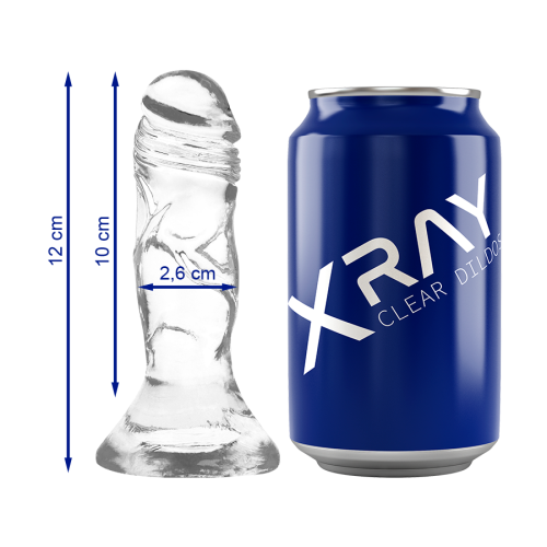 Фаллоимитатор XRay, 12 см (прозрачный)