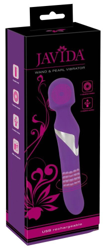 Orion - Javida Wand & Pearl Vibrator - Вібратор, 24х4.6 см