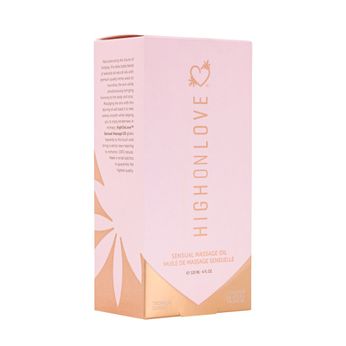 Массажное масло Sensual Massage Oil Lychee Martini, 120 мл (Личи и Мартини)
