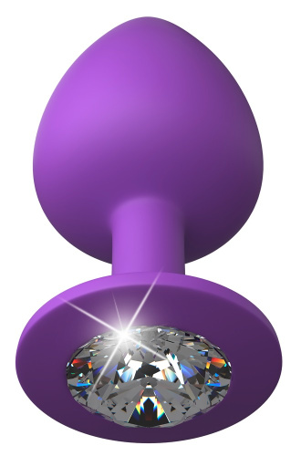 Pipedream FFH Her Little Gem Large Plug - Анальная пробка, 9.6х4.4 см