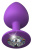 Pipedream FFH Her Little Gem Large Plug - Анальная пробка, 9.6х4.4 см