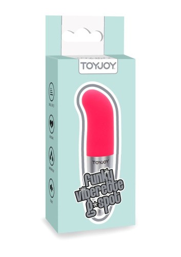 Toy Joy Pink Funky Viberette - Стимулятор точки G (розовый) - sex-shop.ua