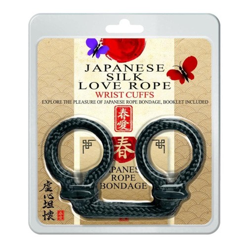 Наручники из японского шелка Japanese Silk Love Rope Wrist Cuffs (фиолетовый) - sex-shop.ua