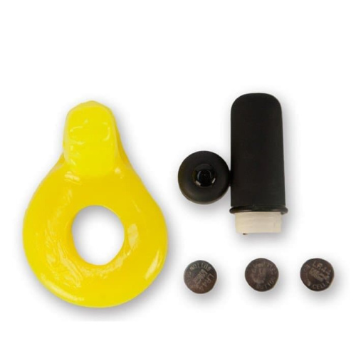 Topco Sales Glo-Glo - віброкільце, 6х3.4 см (жовтий)
