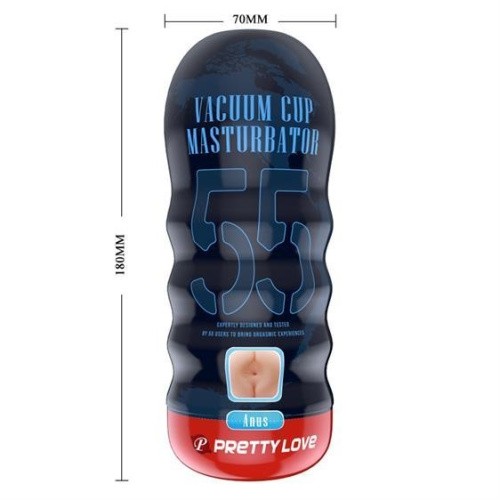 LyBaile - Pretty Love Vacuum Cup Can Anus Masturbator - Мастурбатор, 18х7 см - sex-shop.ua