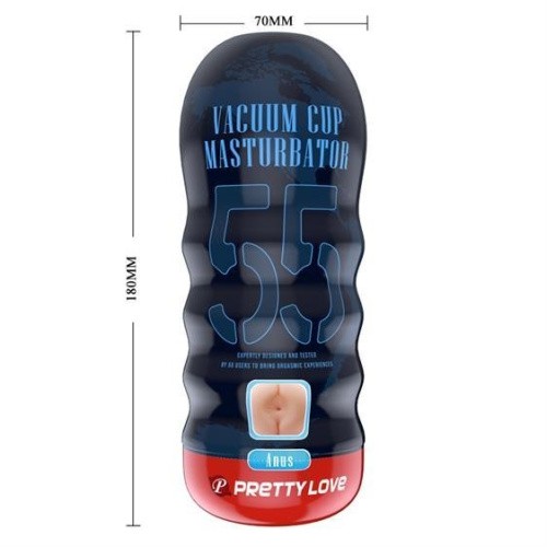 LyBaile Pretty Love Vacuum Cup Can Anus Masturbator - Мастурбатор, 18х7 см