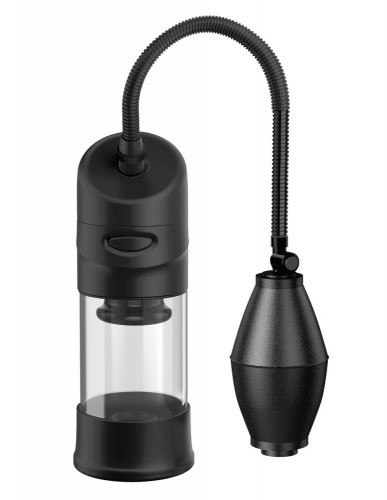 Pipedream Pump Worx Vibr Head Trainer - Мини помпа для члена с вибрацией, 11х7 см