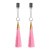Glamor Tassel Nipple Clamp Pink - Затискачі для сосків, 14 см (рожевий) - купити в Україні | Секс шоп SEX-SHOP.ua