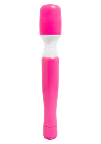 Pipedream - Mini Wanachi Massager - Вибромассажер, 21х3,2 см., (розовый)