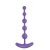 Kinx Classic Anal Beads Purple - анальная елочка, 16х2.5 см (фиолетовый)