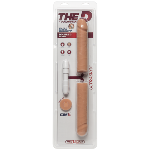 Двухсторонний фаллоимитатор Doc Johnson The Double D 16", 40,6 см