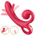 Вибратор-кролик Sweet Play Tongue-Flipping Vibrator А4