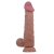 Реалістичний фалоімітатор Baile Sliding Skin, 23.4 см